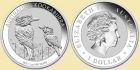 AUSTRALIA 2017 Australian kookaburra 1oz Ag 999 
