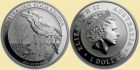 AUSTRALIA 2016 Australian kookaburra 1oz Ag 999 