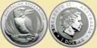 AUSTRALIA 2012 Australian kookaburra 1oz Ag 999 