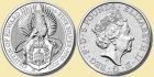 WIELKA BRYTANIA 2017 Silver Queens Beasts The Griffin of Edward 
