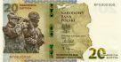 POLSKA 2022 Obrona Granicy Wschodniej 20 złotych 