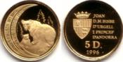 ANDORA 1996 Niedźwiedź z młodym 
