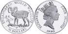 WYSPY COOKA 1990 Owca wielkoroga 50 dolarów 