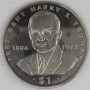 LIBERIA 1995 Harry Truman 1 dolar 
