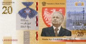 POLSKA 2021 Lech Kaczyński Warto być Polakiem 20 złotych 