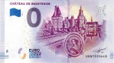 FRANCJA 2019 Typ 1 Zamek Maintenon 0 euro 