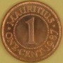 MAURITIUS 1987 Obiegowe 1 cent 