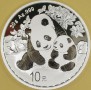 CHINY 2024 Chińska Panda 30g Ag 999 moneta bulionowa 10 yuan 
