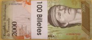 WENEZUELA 2016 PACZKA bankowa (100szt) obiegowy 2000 bolivares 