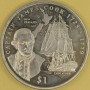 LIBERIA 1999 James Cook HMS Endeavour 1 dolar 