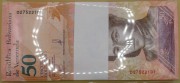 WENEZUELA 2018 PACZKA bankowa (100szt) obiegowy 50 bolivares 