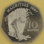 MAURITIUS 1997 Zbiory trzciny cukrowej 10 rupii 