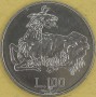 SAN MARINO 1974 Obiegowe 100 lirów 