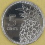 BAHAMY 2016 Ananas 5 centów 