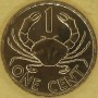 SESZELE 2014 Obiegowe 1 cent 