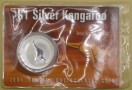 AUSTRALIA 2004 Kangur 1oz Ag 999 1 dolar w blistrze 