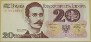 POLSKA 1982 Romuald Traugutt 20 złotych seria C 
