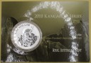 AUSTRALIA 2010 Kangur 1oz Ag 999 1 dolar w blistrze 