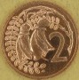 NOWA ZELANDIA 1987 Kwiat kowhai 2 centy 