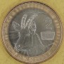 ZAMBIA 2024 Gazela 2 kwacha bimetal 