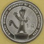 WŁOCHY 2025 Zimowa Olimpiada Milano Cortina 2026 Maskotka 1/4 euro 