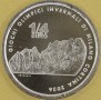 WŁOCHY 2025 Zimowa Olimpiada Milano Cortina 2026 Góry 1/4 euro 