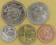 BARBADOS 2011 Zestaw 5 monet 1 cent do 1 dolar 2009 do 2011 