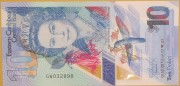 WSCHODNIE KARAIBY 2019 Polimer obiegowy 10 dolarów 