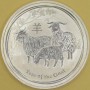 AUSTRALIA 2015 Rok kozła kozy 1 dolar 1oz Ag 