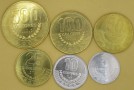 KOSTARYKA 2008 Zestaw 6 monet 5 do 500 colones 2007 do 2008 