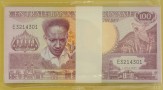 SURINAM 1986 PACZKA bankowa (100szt) obiegowy 100 guldenów 