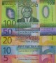SAMOA 2012 Zestaw 5 banknotów 5 10 20 50 100 tala różne roczniki 