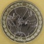 WYSPA MAN 2022 TT Races 2022 Motocyklista i flaga 2 funty bimetal 