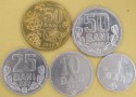 MOŁDAWIA 2002 Zestaw 5 monet 1 10 20 50 50 bani 1993 do 2002 