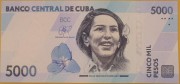 KUBA 2026 Celia Sanchez 5000 pesos 
