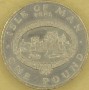 WYSPA MAN 1983 Miasto Peel 1 funt 