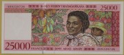 MADAGASKAR 1998 Zbiory 25000 franków 