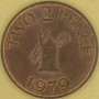 BAILIWICK OF GUERNSEY 1979 Wiatrak młyn wiatrowy 2 pensy 