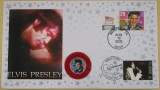 USA 2002 Elvis Presley typ VII na monecie 25 centów Tennessee 