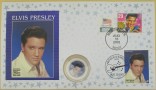 USA 2002 Elvis Presley typ IX na monecie 25 centów Tennessee 