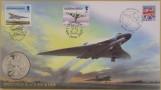 FALKLANDY WYSPY 2002 Bombowiec Avro 698 Vulcan Operacja Black Buck One 1 crown 