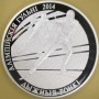 BIAŁORUŚ 2012 Soczi 2014 narciarstwo biegowe 100 rubli 5oz Ag 