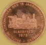 150 lat niemieckiej kolei ELBERFELD 1878 medal