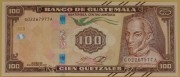 80 rocznica banku 100 quetzales