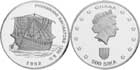 GHANA 2002 Nawigatorzy feniccy 1200 BC 500 sika 