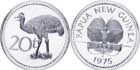 PAPUA NOWA GWINEA 1975 Obiegowe 20 Toea (P) 