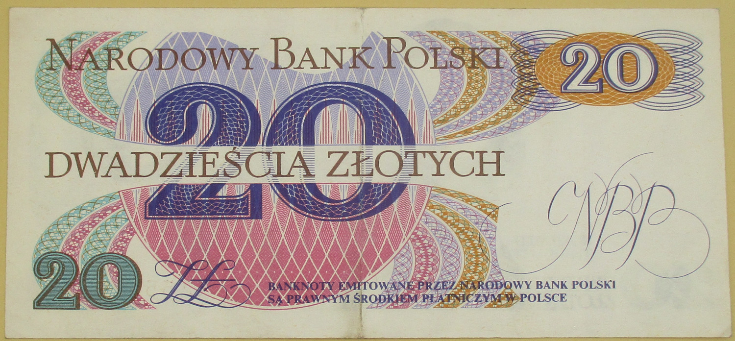 Zdjęcie do Romuald Traugutt 20 złotych seria C