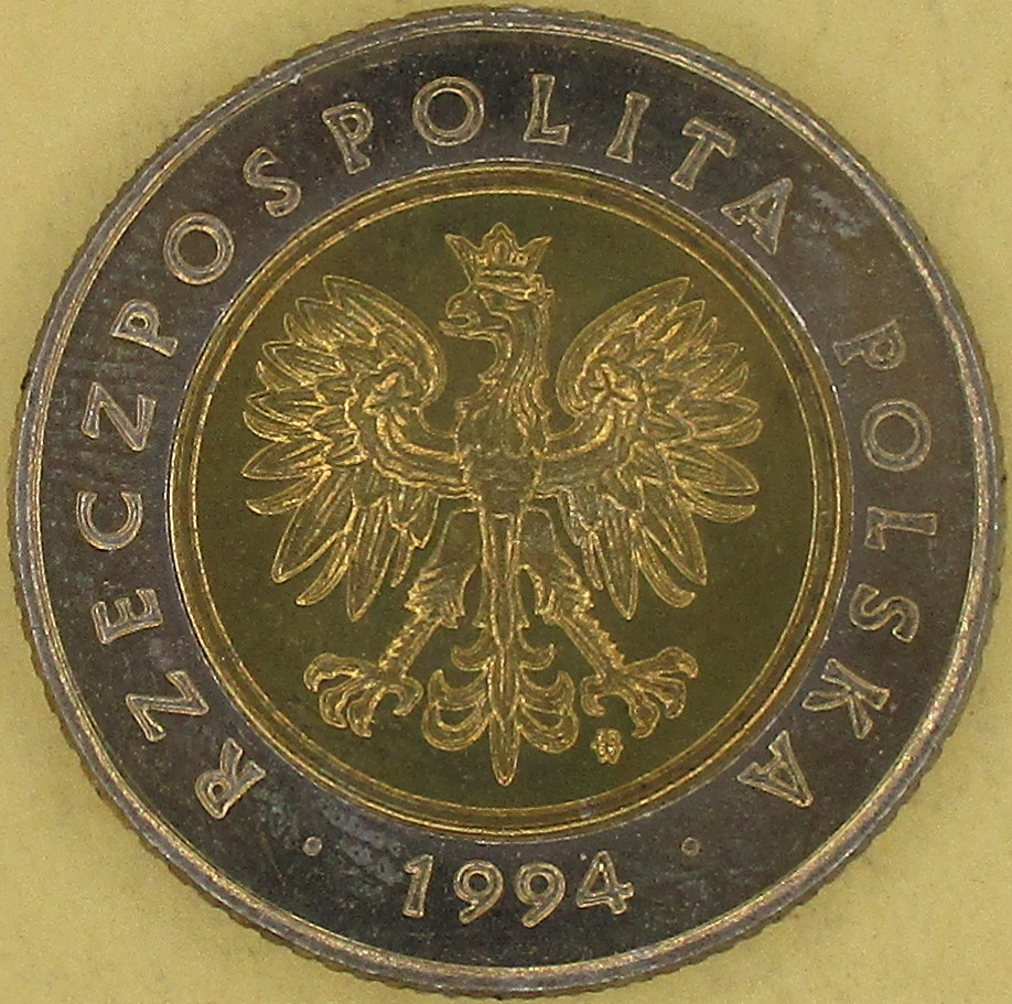 Zdjęcie do Moneta 5 złotych bimetal
