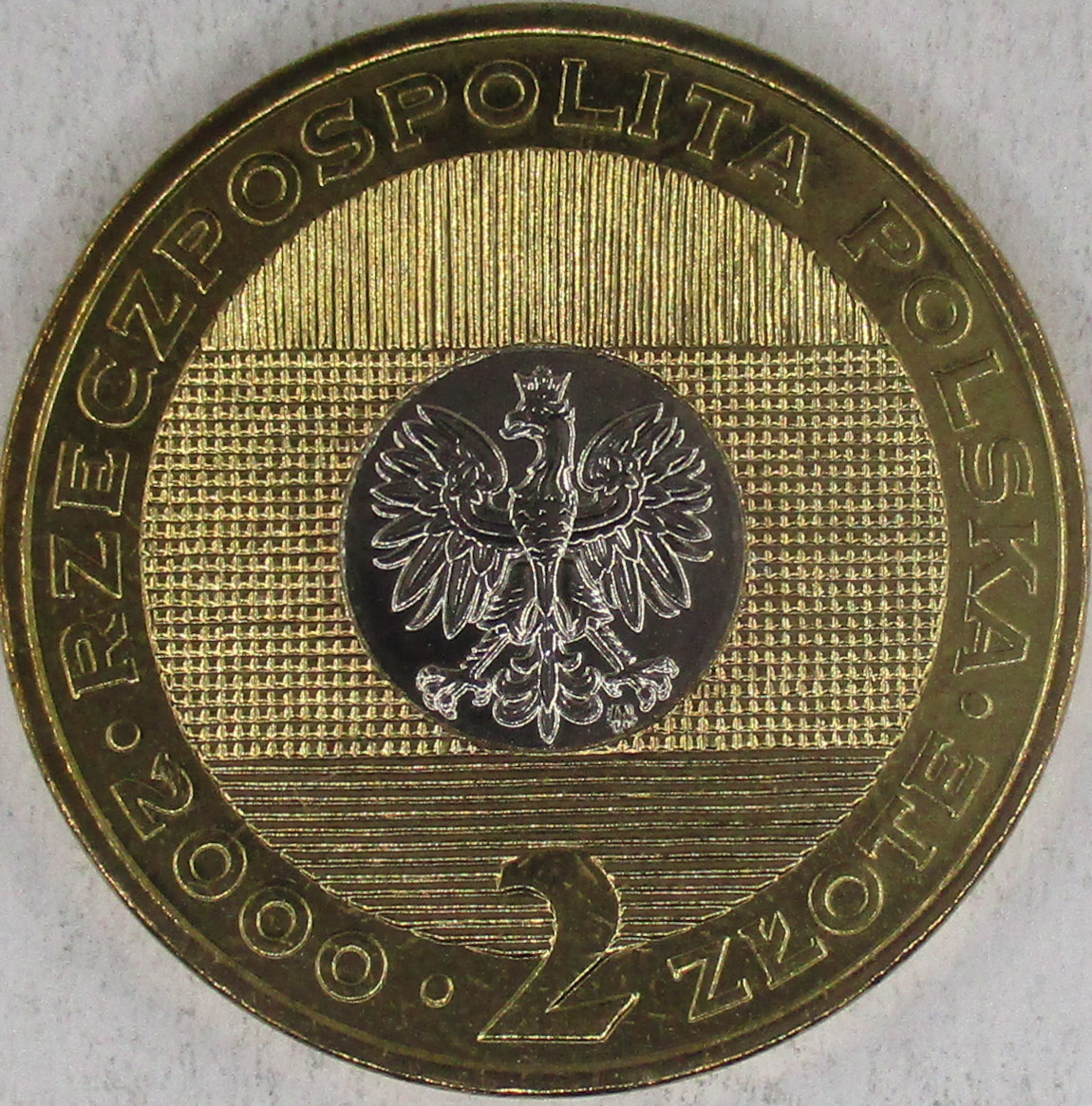 Zdjęcie do Rok 2000 efekt kątowy 2 złote