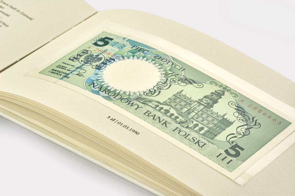 Zdjęcie do Album Miasta Polskie zestaw 9 banknotów 1 do 500 złotych